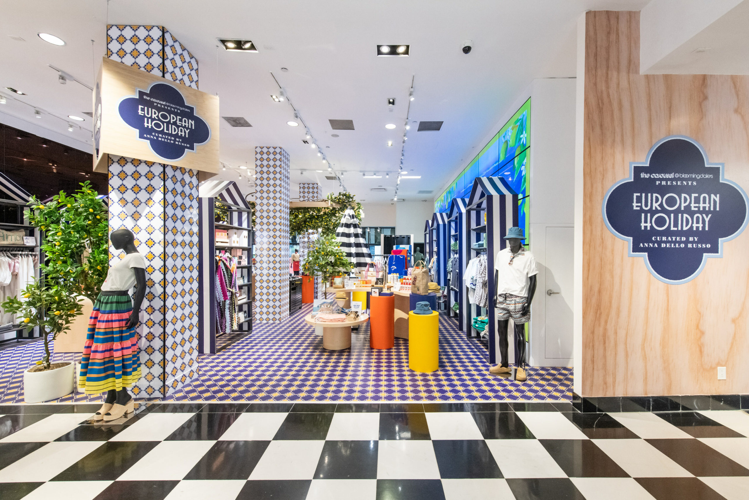 Bloomingdale’s Unveils Vacation-Themed Pop-Up