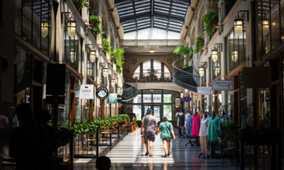 Greenery is integral to the shopping experience at the Grove Arcade in Ashville, N.C. PHOTO: J. Michael Jones/iStock