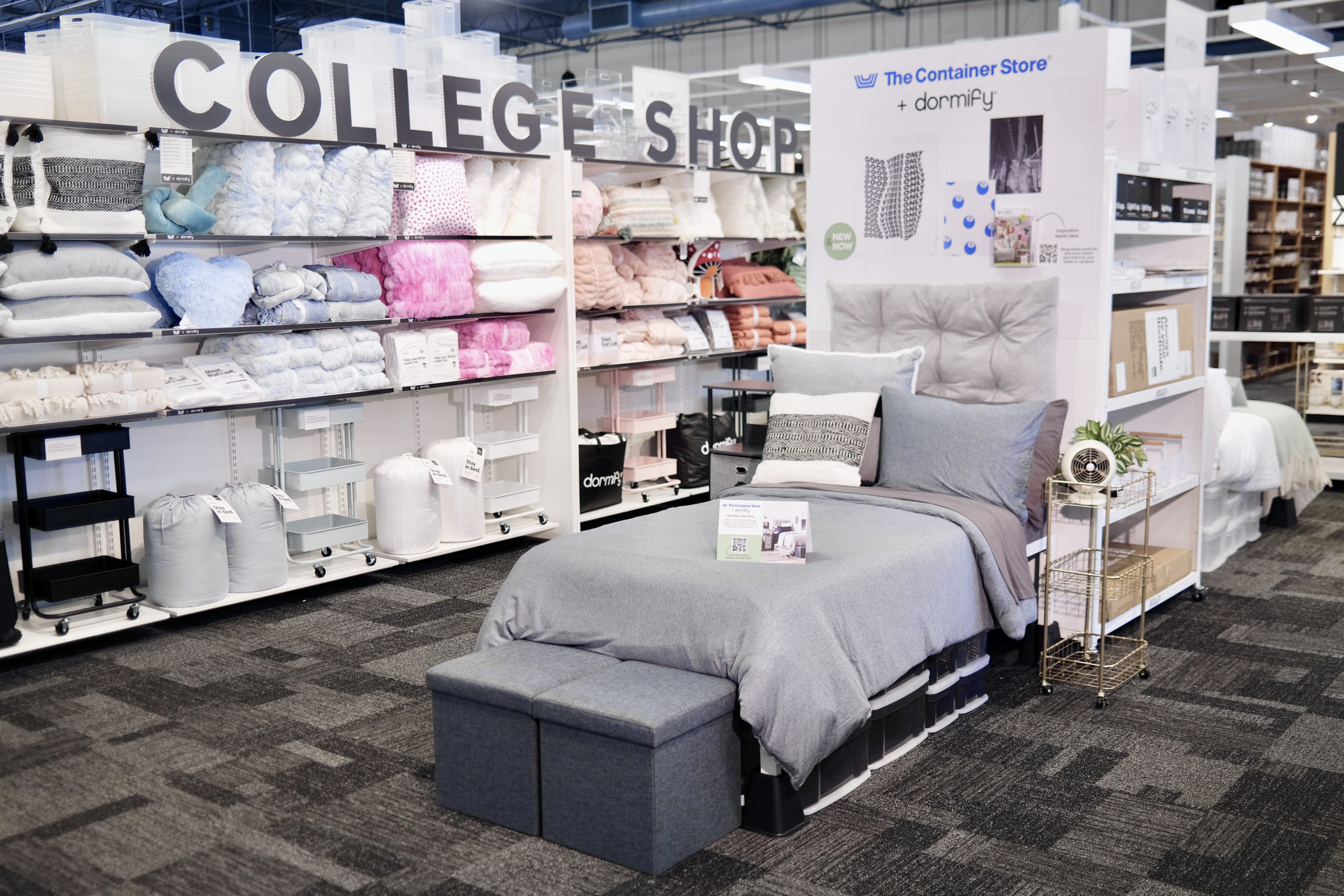 The Container Store Teams with Dormify