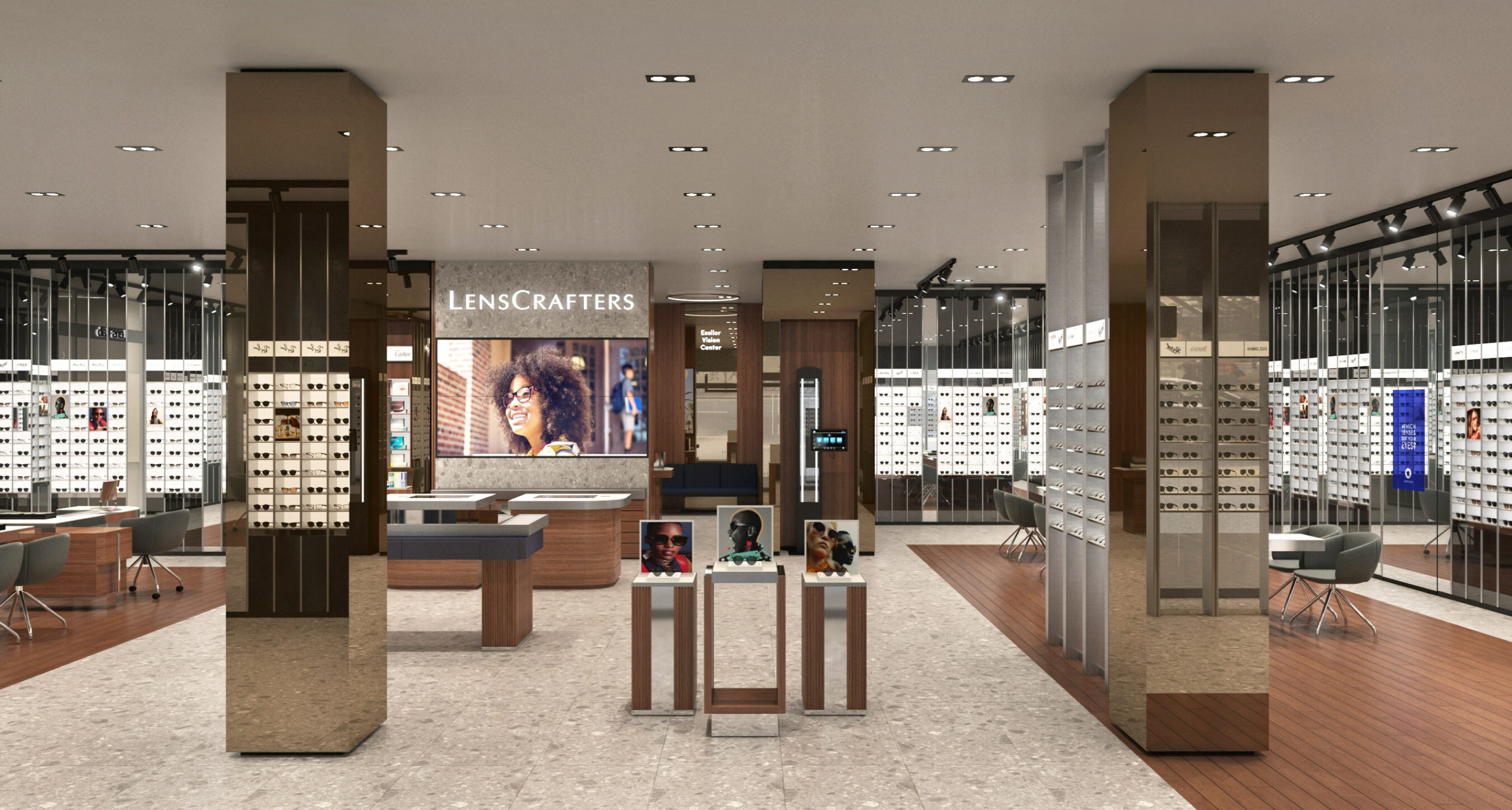 LensCrafters Launches Flagship in Toronto – Visual Merchandising