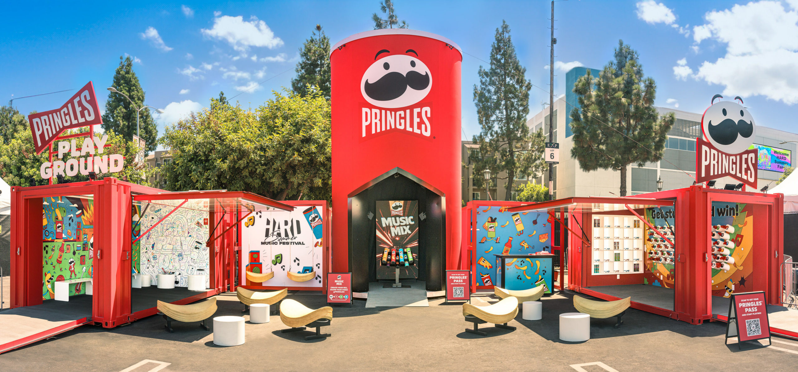 Pringles Pop-Up Shows Up at Summer Music Fests