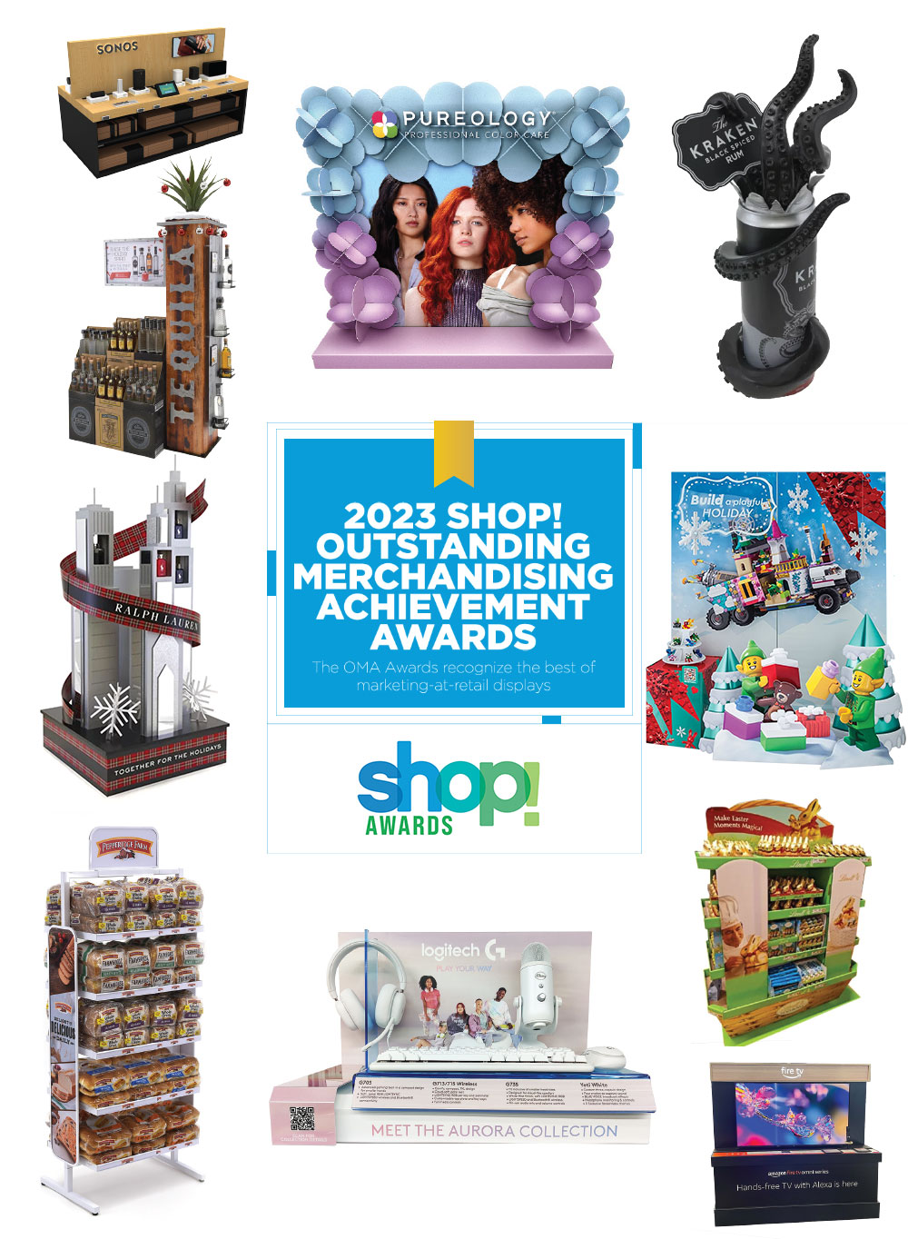 2023 Shop! Outstanding Merchandising Achievement Awards