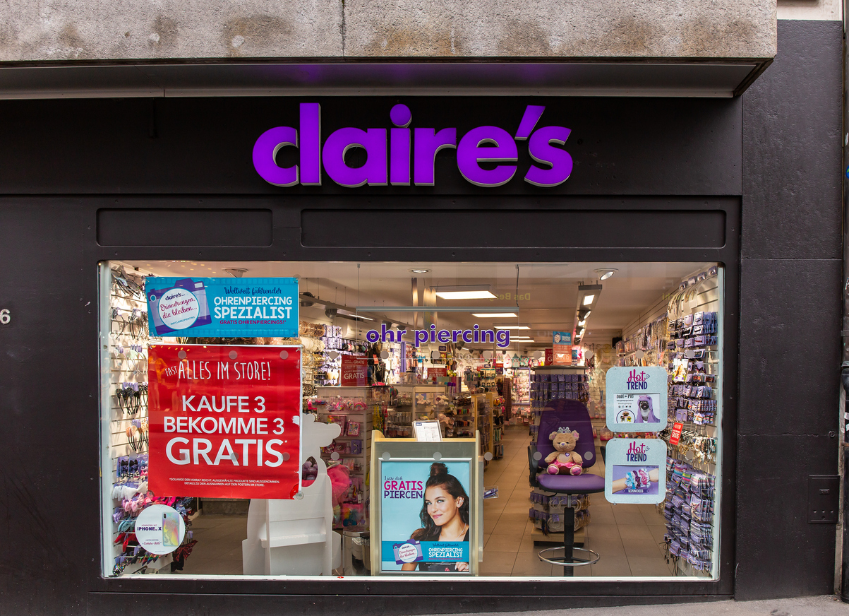 Claire’s Expands to Mexico