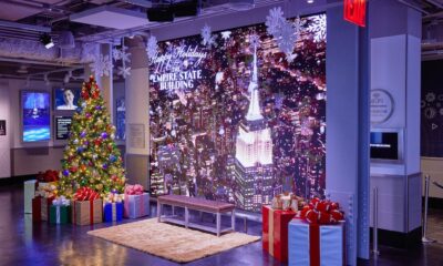 Famed Tower Decks Its Halls