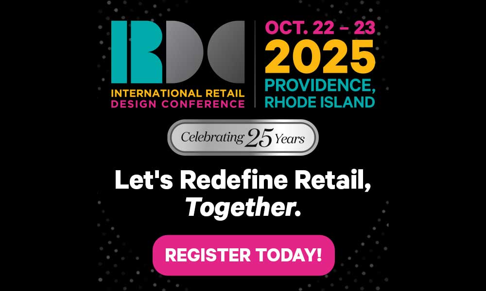 The 25th Annual International Retail Design Conference (IRDC) Heads to the East Coast this Fall.