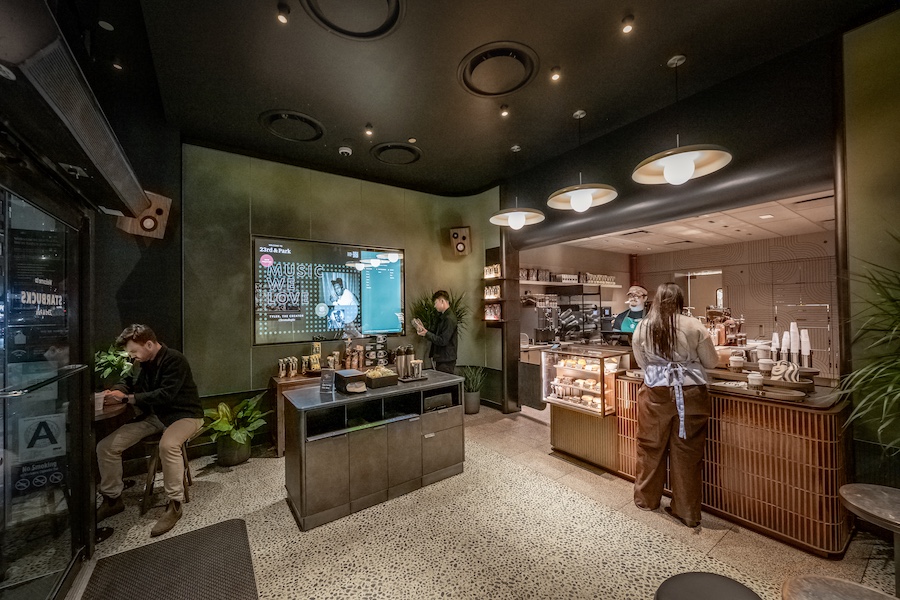 Starbucks Unveils Espresso Bar Format